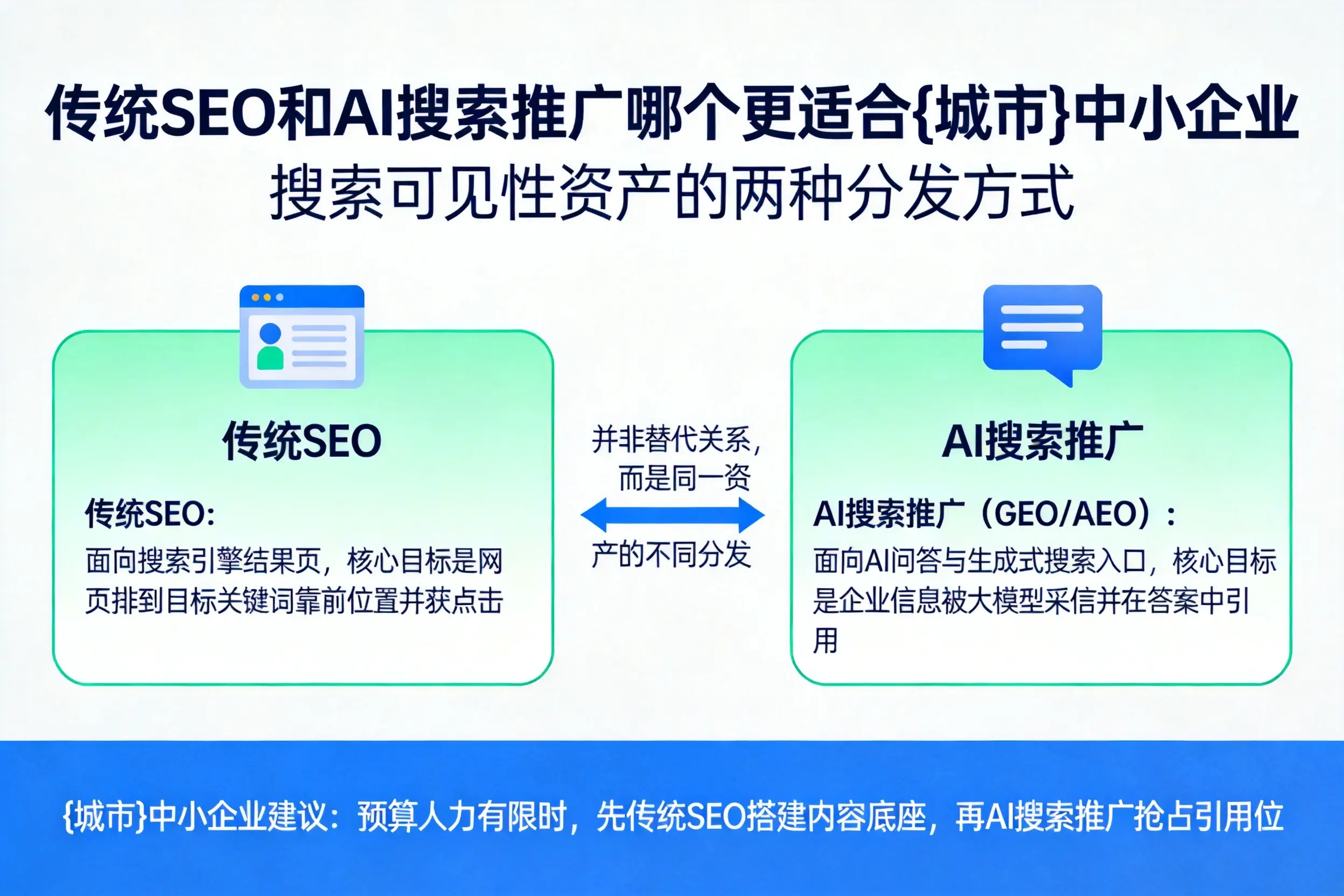 传统SEO和AI搜索推广哪个更适合神农架中小企业