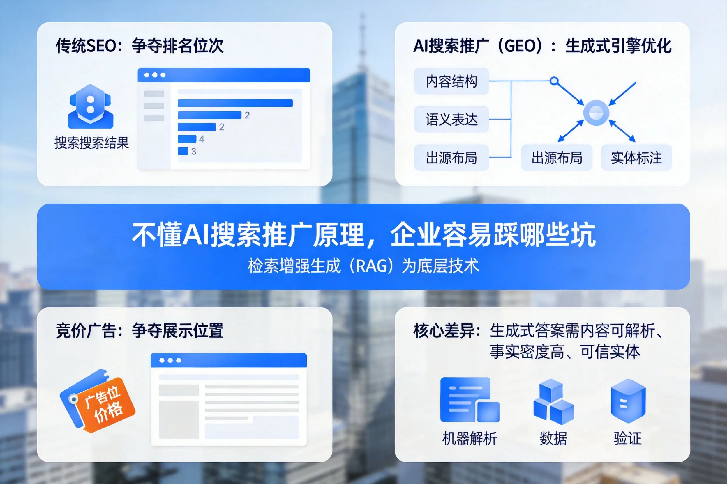 不懂AI搜索推广原理,神农架企业容易踩哪些坑