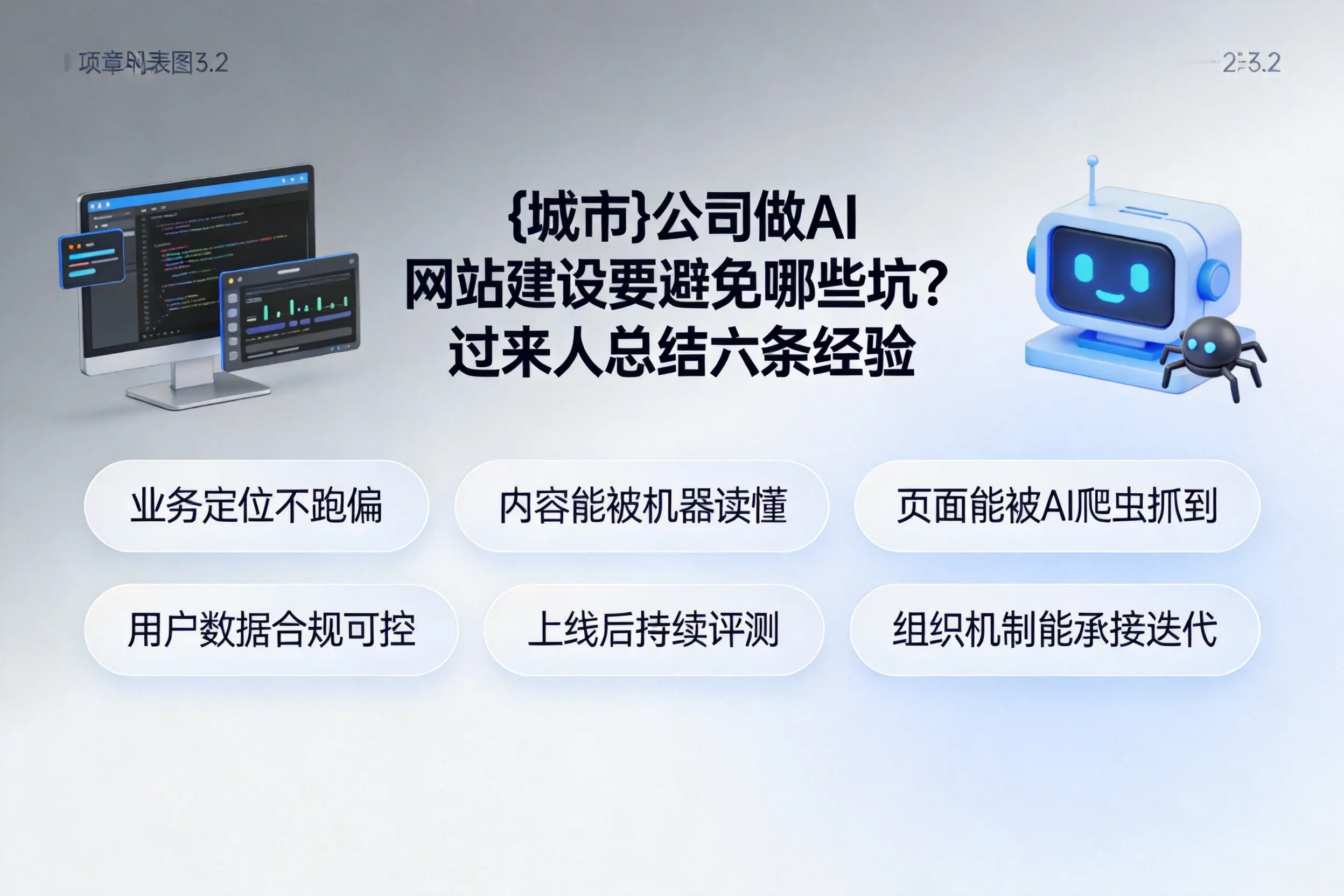 神农架公司做AI网站建设要避免哪些坑?过来人总结六条经验