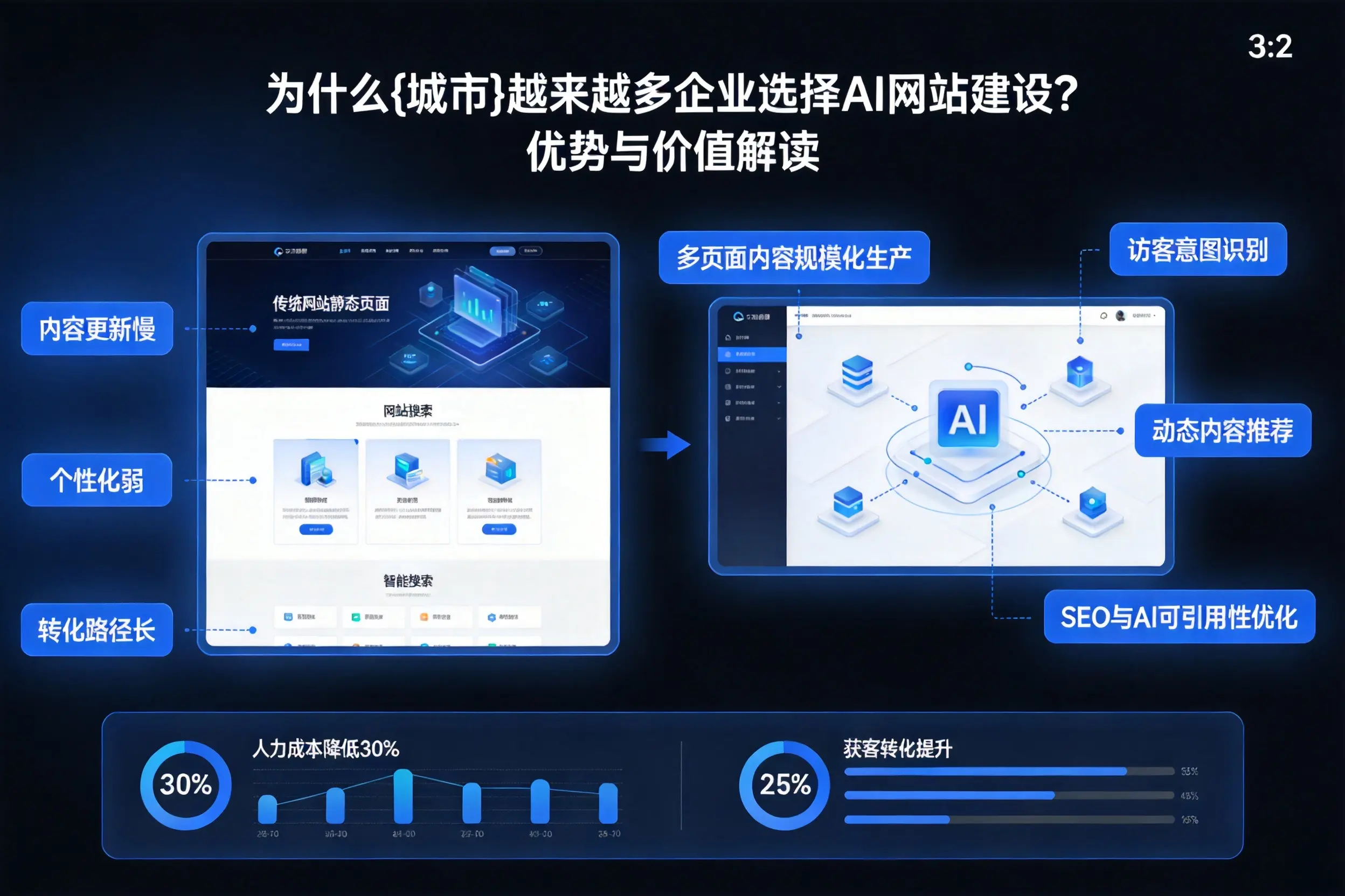 为什么神农架越来越多企业选择AI网站建设?优势与价值解读