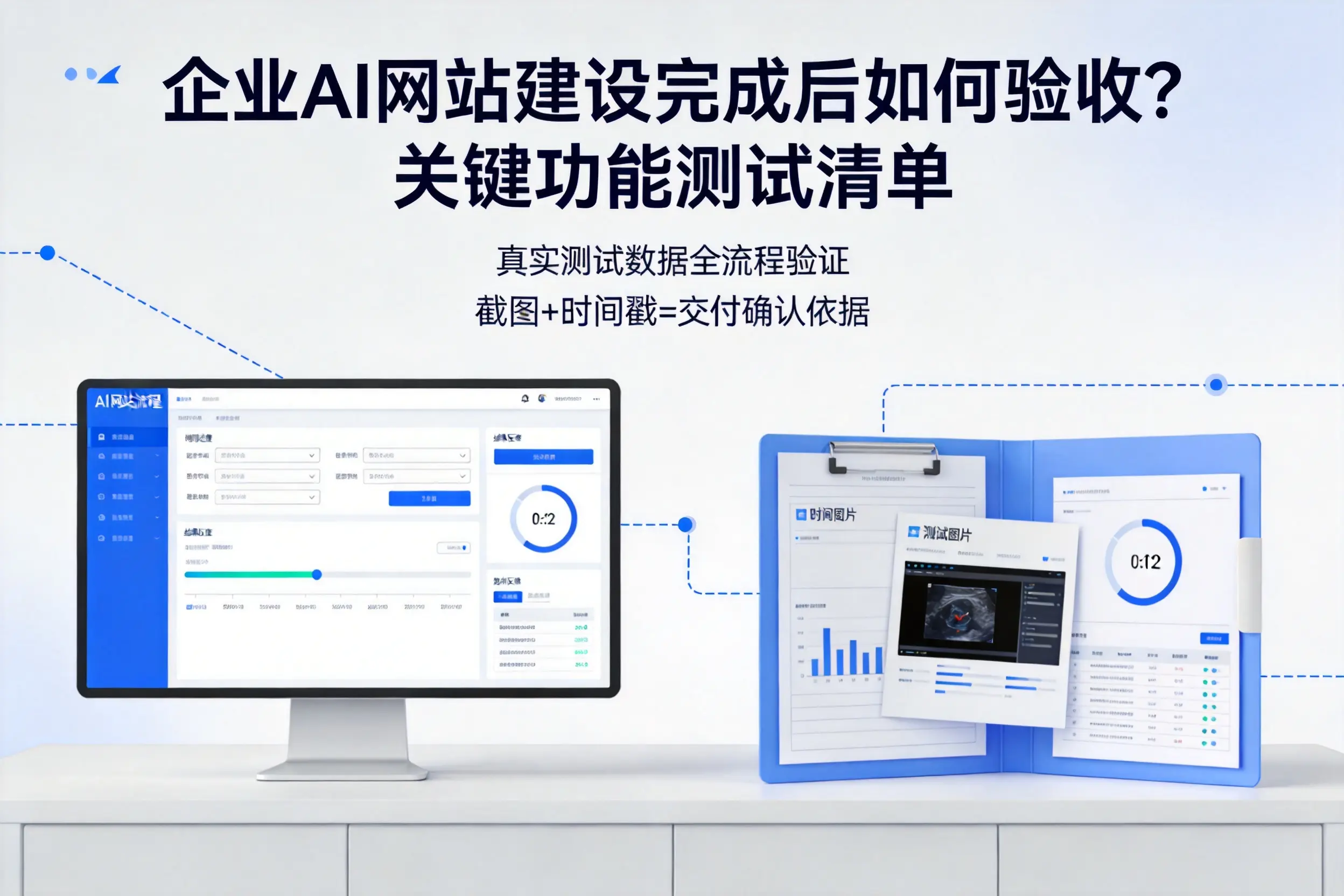 神农架企业AI网站建设完成后如何验收?关键功能测试清单