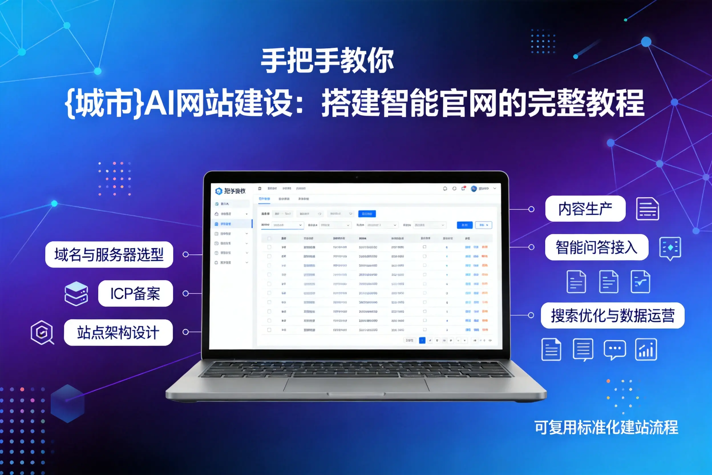手把手教你神农架AI网站建设：搭建智能官网的完整教程