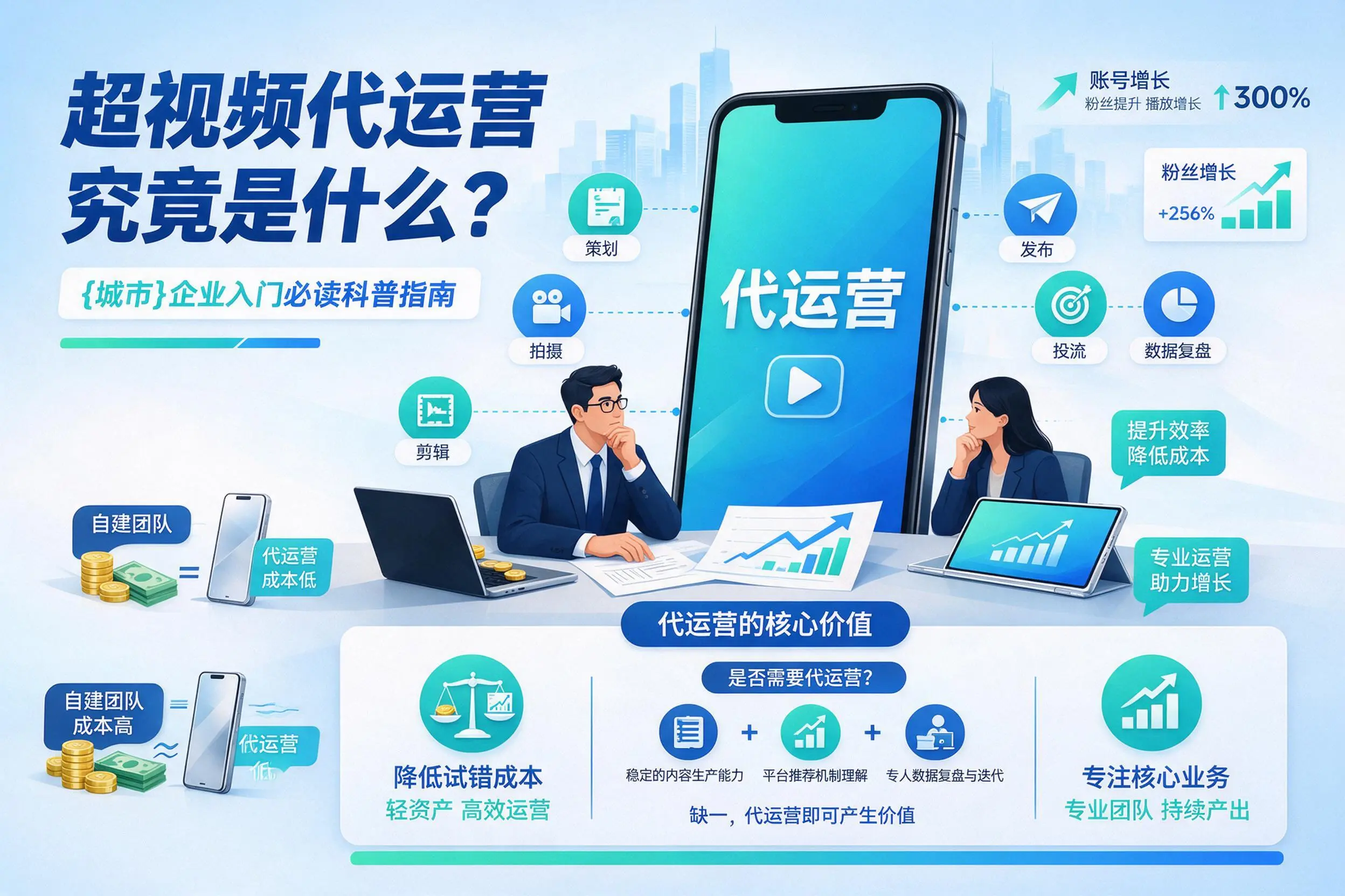 短视频代运营究竟是什么？神农架企业入门必读科普指南