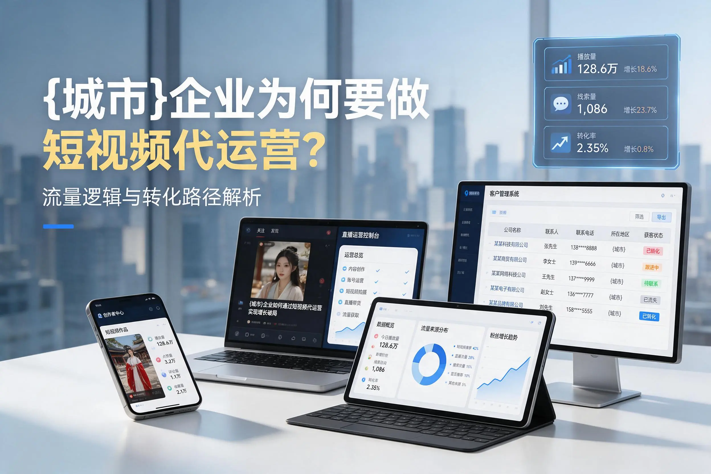 神农架企业为何要做短视频代运营?流量逻辑与转化路径解析
