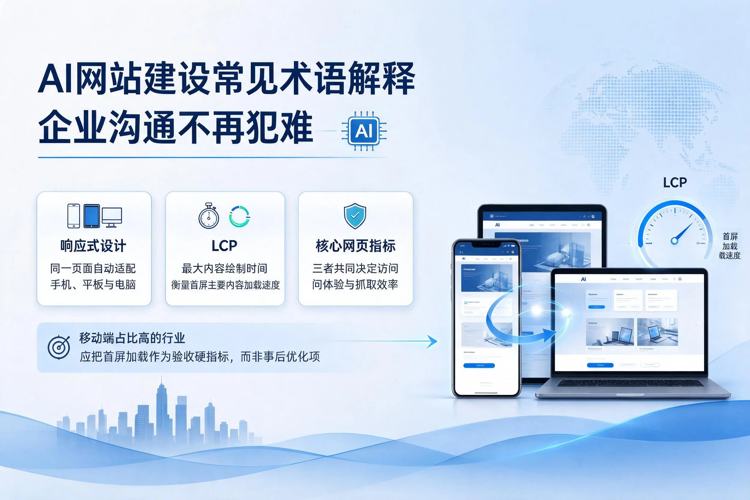 AI网站建设常见术语解释，神农架企业沟通不再犯难