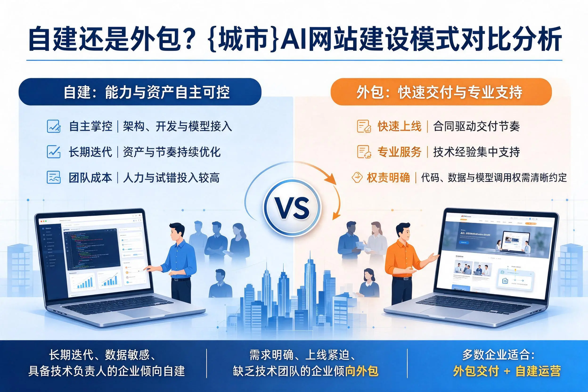 自建还是外包？神农架AI网站建设模式对比分析