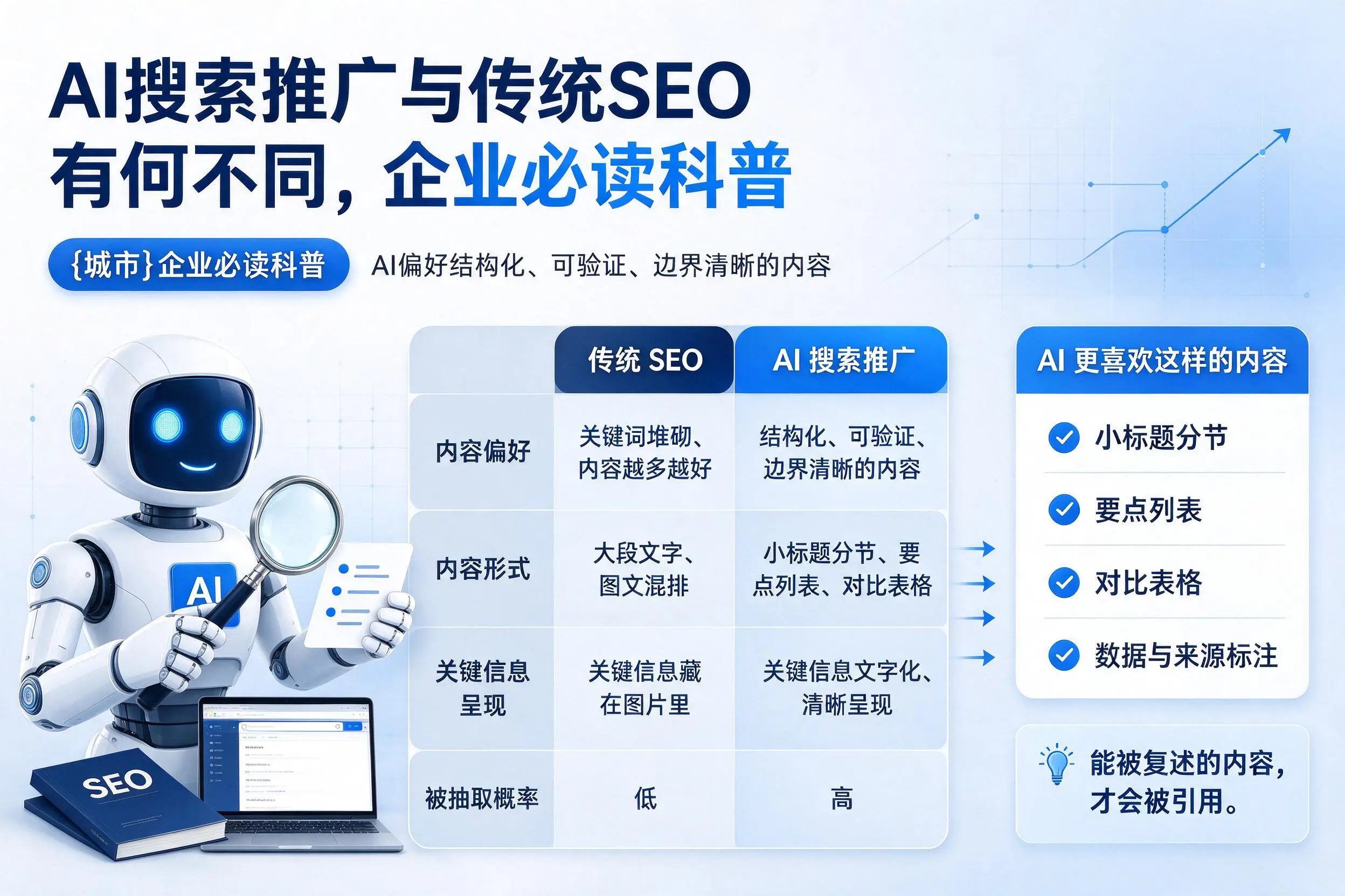 AI搜索推广与传统SEO有何不同，神农架企业必读科普